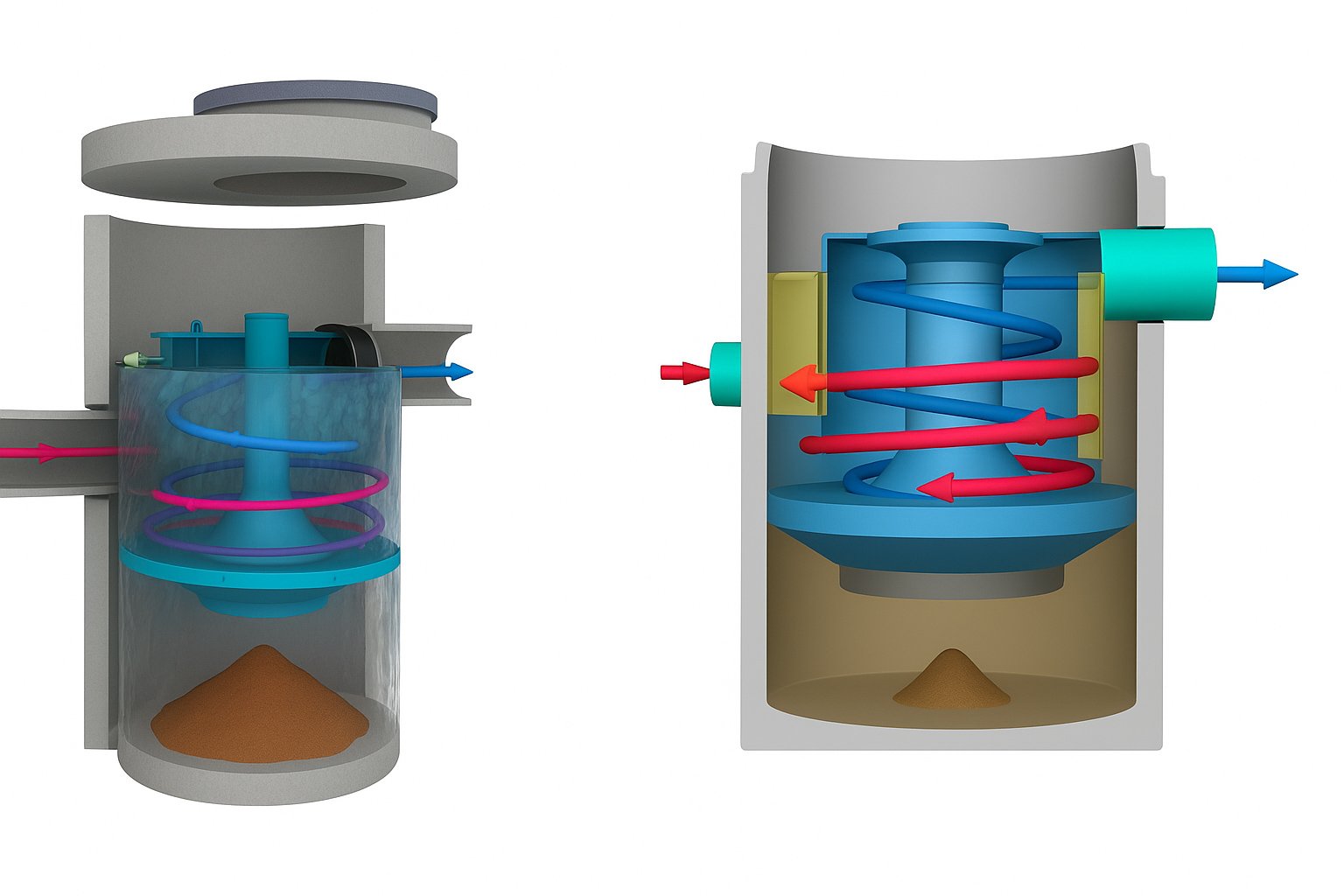 persona realizando pruebas en planta complementaria de tratamiento de aguas residuales - ver detalles de la planta