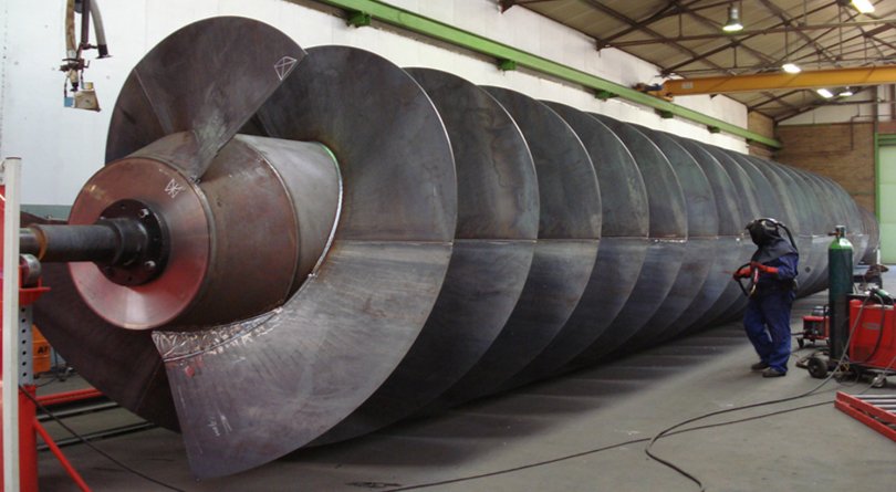 tornillo de arquimedes